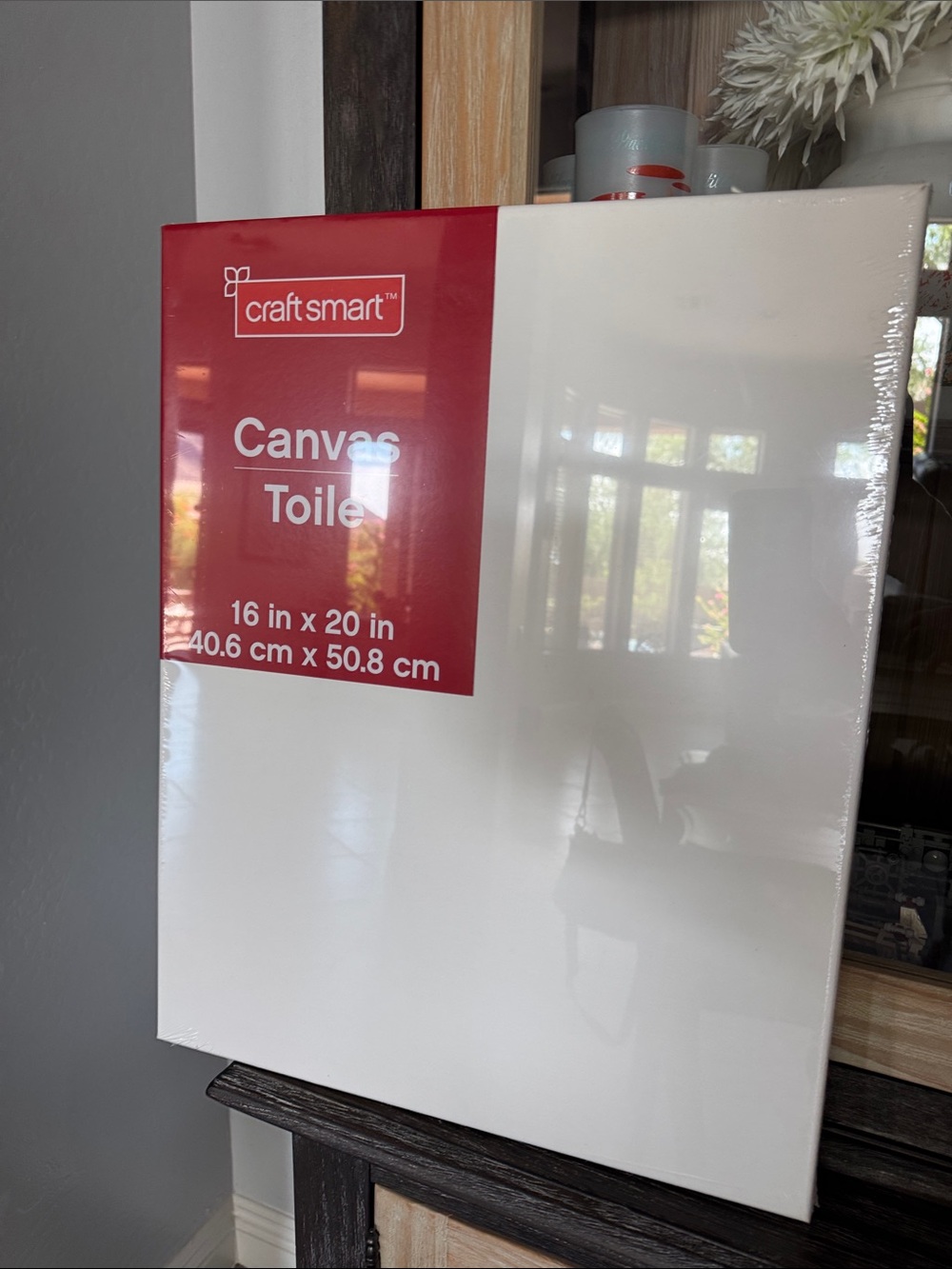 White Canvas Panel - 16 x 20 in